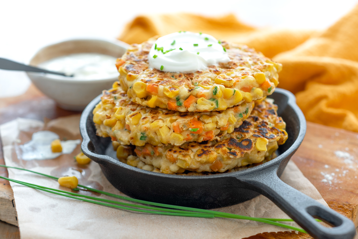 Galettes de maïs - La Bouscule