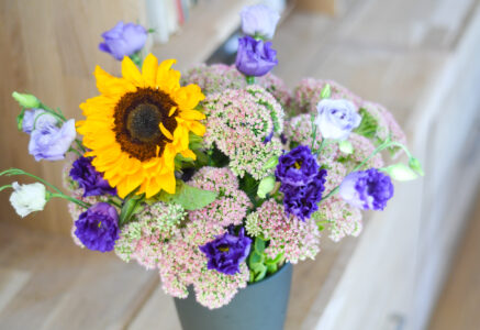 Bouquet de rentrée tout simple