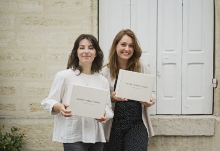 Alexandra Massoullié et Céline Moreno, fondatrices des box de tisanes Entre deux haies.