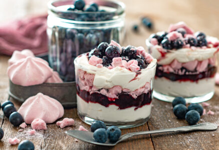 Eton Mess aux myrtilles