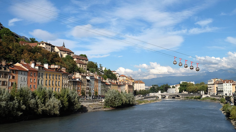 Grenoble a été désignée capitale européenne verte en 2022.