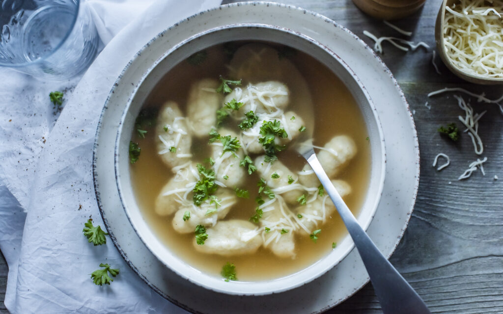 Soupe de Rieweles à l'alsacienne - Mon Quotidien Autrement - ©E. Montuclard