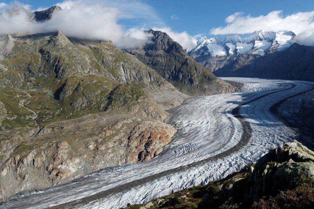 Glacier d'Aletsch, crédit : Pixabay