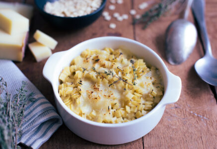 Gratin de crozets au beaufort