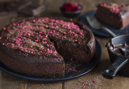 Gâteau au chocolat et à la betterave