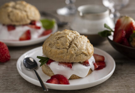 Shortcake vegan aux fraises