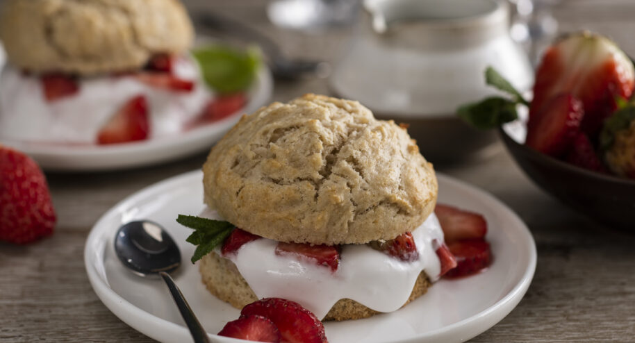 Shortcake vegan aux fraises - Mon Quotidien Autrement - ©E. Montuclard