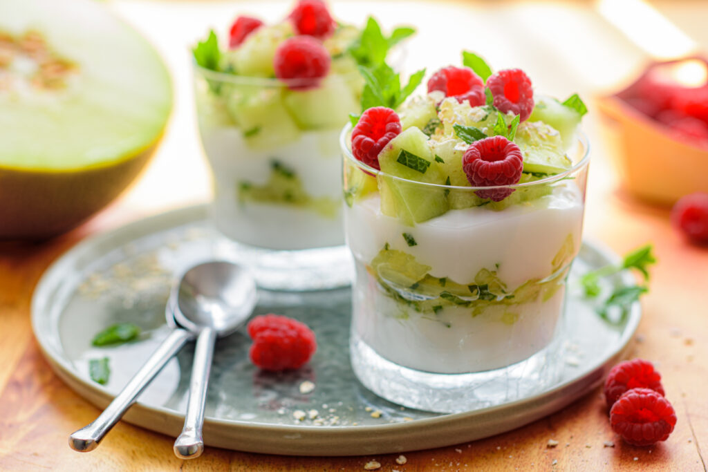 Dessert au yaourt végétal et aux fruits - Mon Quotidien Autrement - ©E. Montuclard