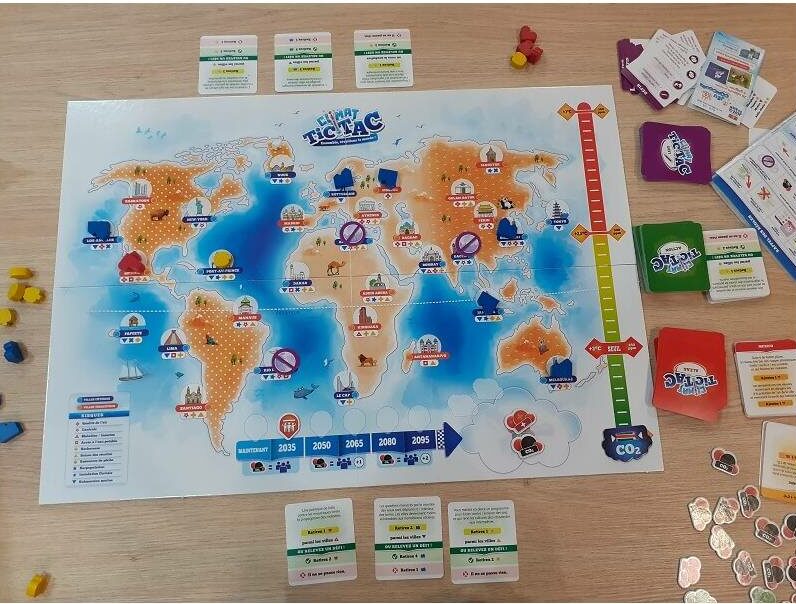 Le jeu Climat Tic-Tac.