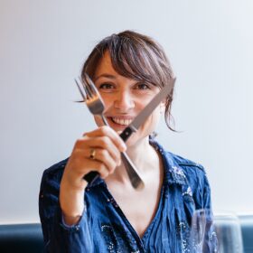 Fanny Giansetto, présidente d'Ecotable.