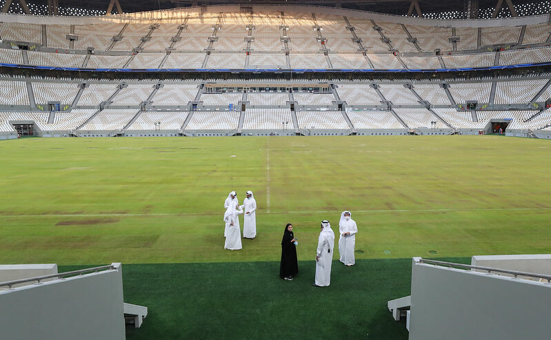 Le stade construit dans la ville nouvelle de Lusail © Palácio do Planalto -CC BY 2.0