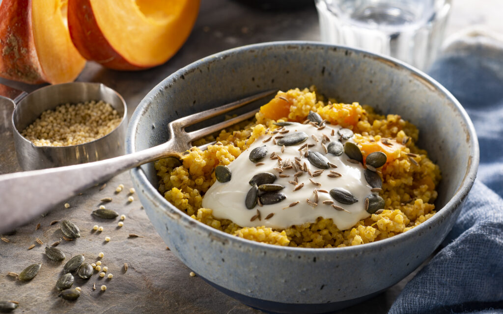 Porridge de millet à la courge - Mon Quotidien Autrement - ©E. Montuclard