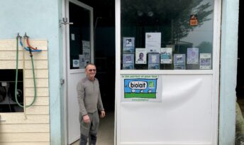 Michel Cussonneau, éleveur laitier bio en Anjou © MDoiezie