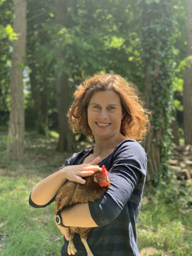 Claire Lagrange, fondatrice de Poule à Dom © Poule à Dom