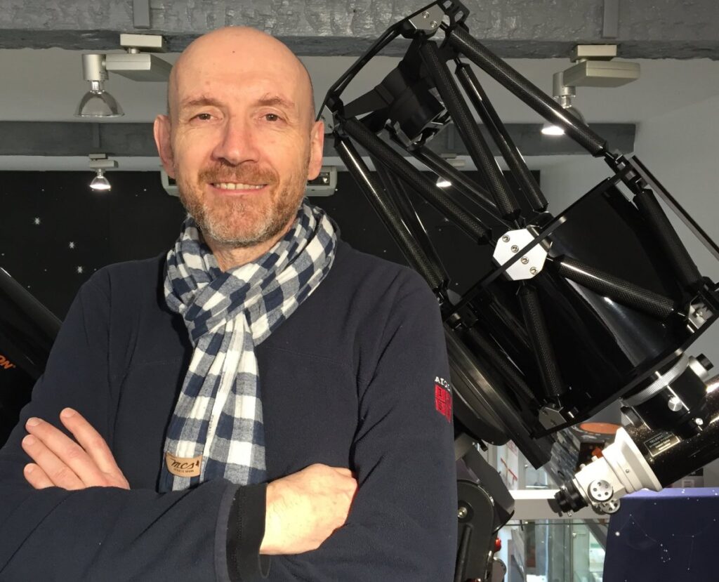 Philippe Deverchère, expert en pollution lumineuse © Photo personnelle