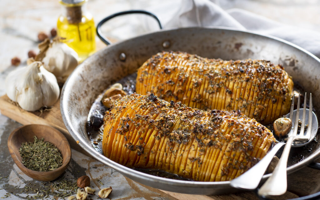Courge butternut façon hasselback - Mon Quotidien Autrement - ©E. Montuclard