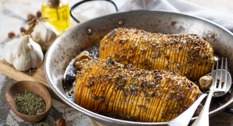 Courge butternut façon hasselback - Mon Quotidien Autrement - ©E. Montuclard