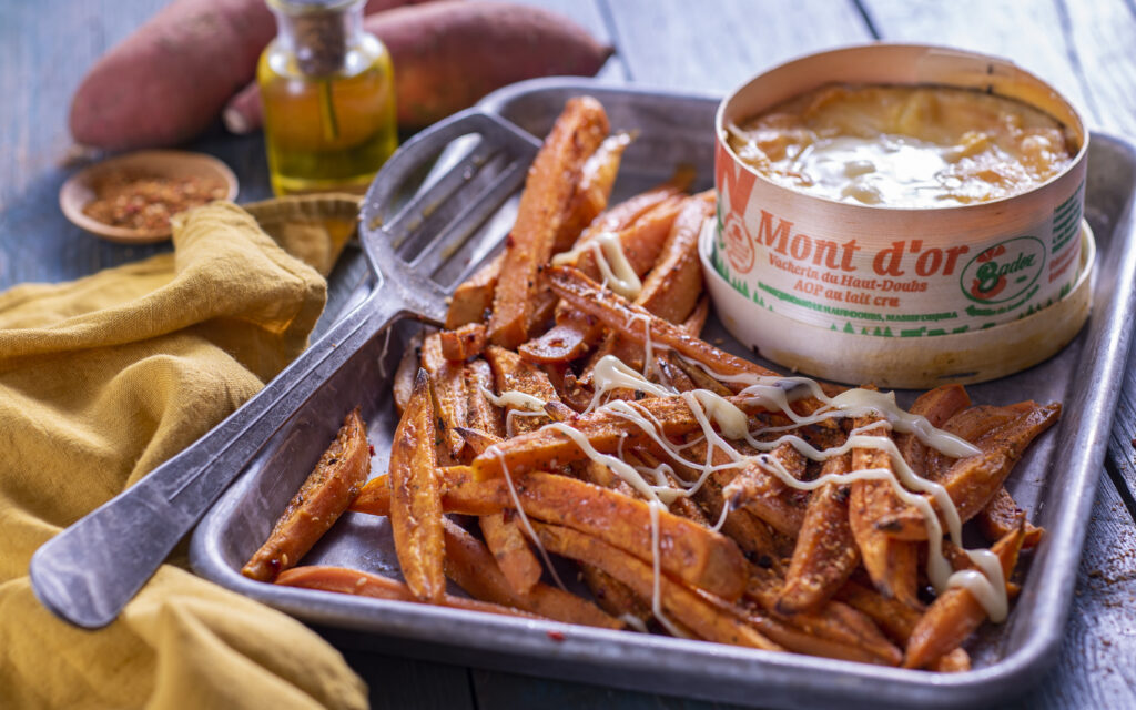 frite patates douces et mont d'or - Mon Quotidien Autrement - ©E. Montuclard