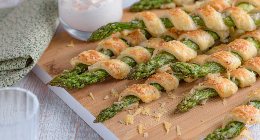 Feuilletés d'asperges twistés - Mon Quotidien Autrement - ©E. Montuclard