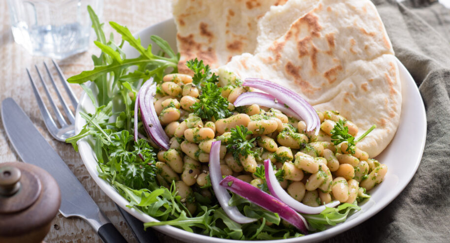 Salade de haricots blancs aux herbes - Mon Quotidien Autrement - ©E. Montuclard