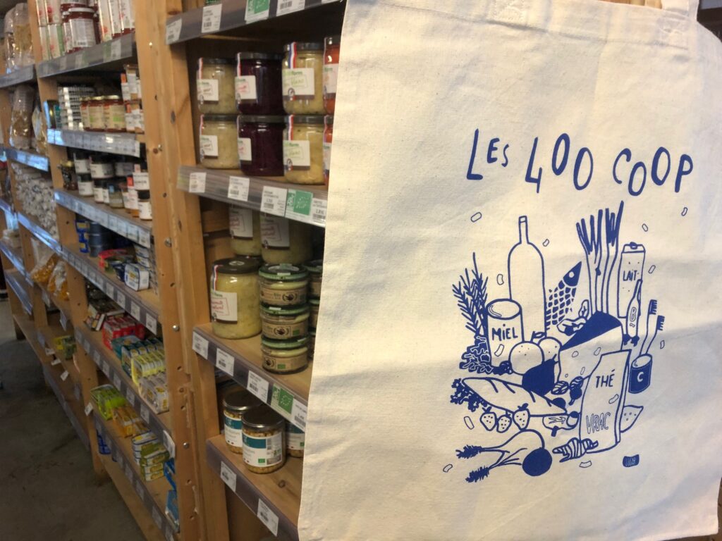 Les rayons du supermarché