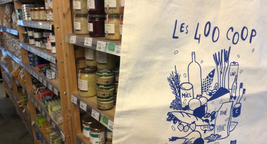 Les rayons du supermarché