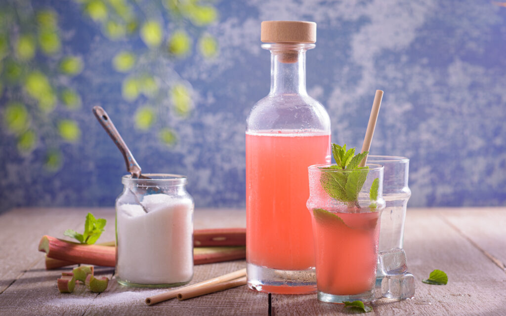 Jus de rhubarbe - Mon Quotidien Autrement - ©E. Montuclard
