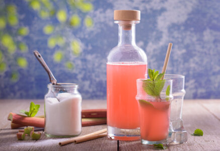 Jus de rhubarbe
