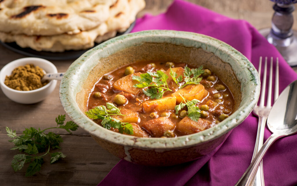 Aloo matar - Mon Quotidien Autrement - ©E. Montuclard