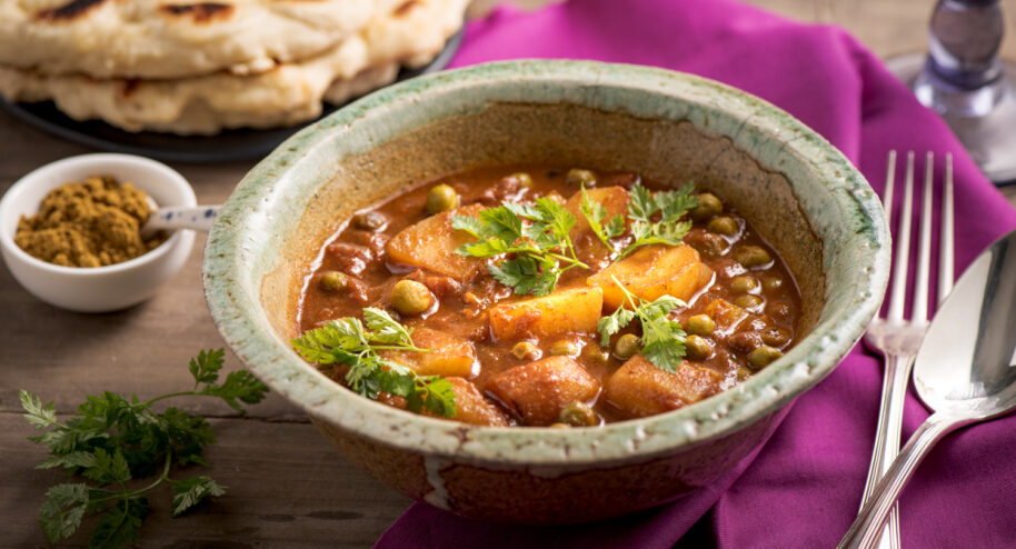 Aloo matar - Mon Quotidien Autrement - ©E. Montuclard