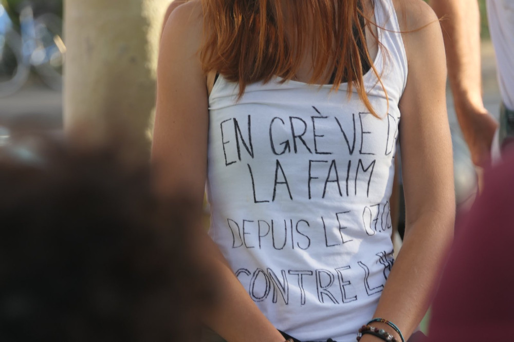 Grève de la faim contre l'A69. Crédit : la voie est libre