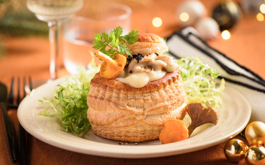 Vols-au-vent végétariens sauce financière - Mon Quotidien Autrement© E. Montuclard