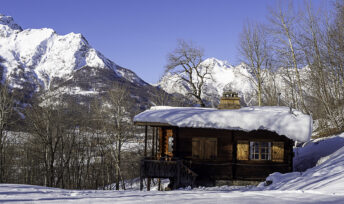Le chalet Tête noire, près de Briançon © Photo chalet Tête noire