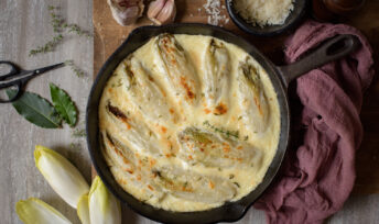 Gratin d'endives à la crème et parmesan - Mon Quotidien Autrement - ©E. Montuclard