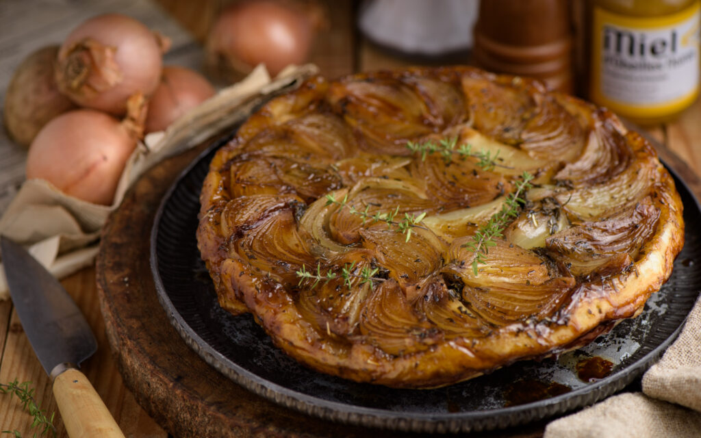 Tatin à l'oignon - Mon Quotidien Autrement - ©E. Montuclard