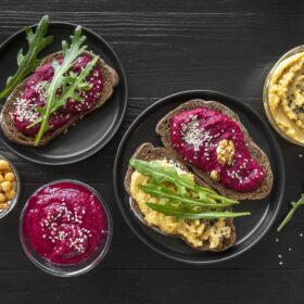 Menu végétarien d'hiver - crédits : freepik