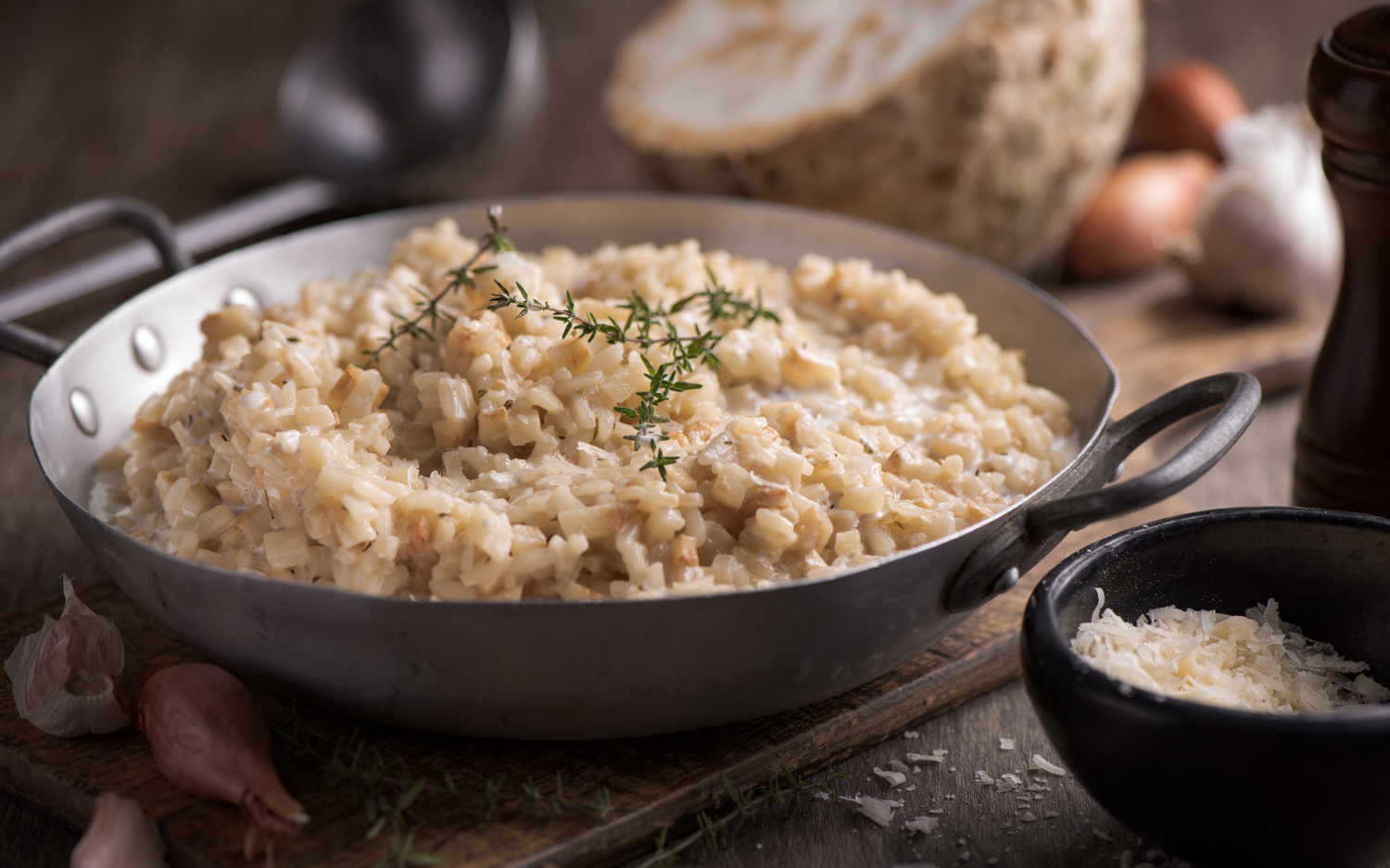 Celeri Rave Menu Risotto de céleri-rave - La Bouscule