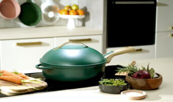 La poêle fabuleuse de la marque d'ustensiles de cuisine Cookut