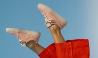 Les baskets en coton recyclé Ubac
