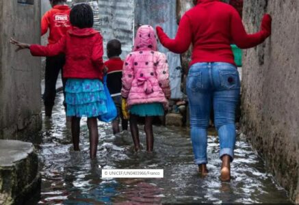 Chaque jour, 20 000 enfants réfugiés climatiques quittent leur foyer