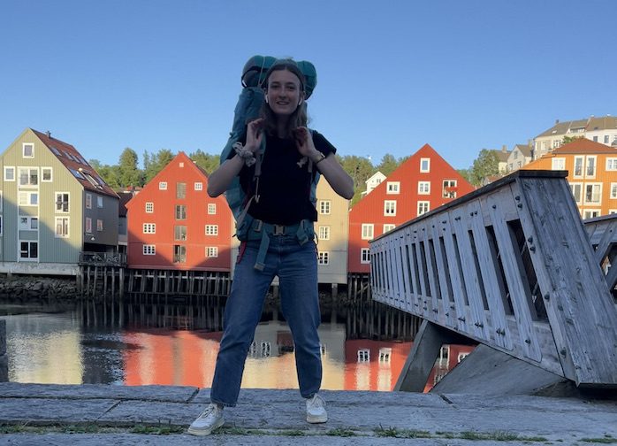 À Trondheim, en Norvège © Archives personnelles de G. Décarsin
