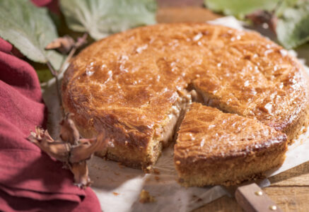 Gâteau basque à la noisette