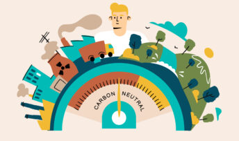 L'Europe a pour objectif d'atteindre la neutralité carbone à l'horizon 2050. Crédits Freepik