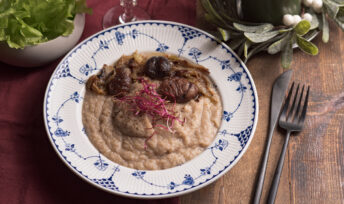 Purée de céleri rave, marrons et oignons confits - Mon Quotidien Autrement - ©E. Montuclard