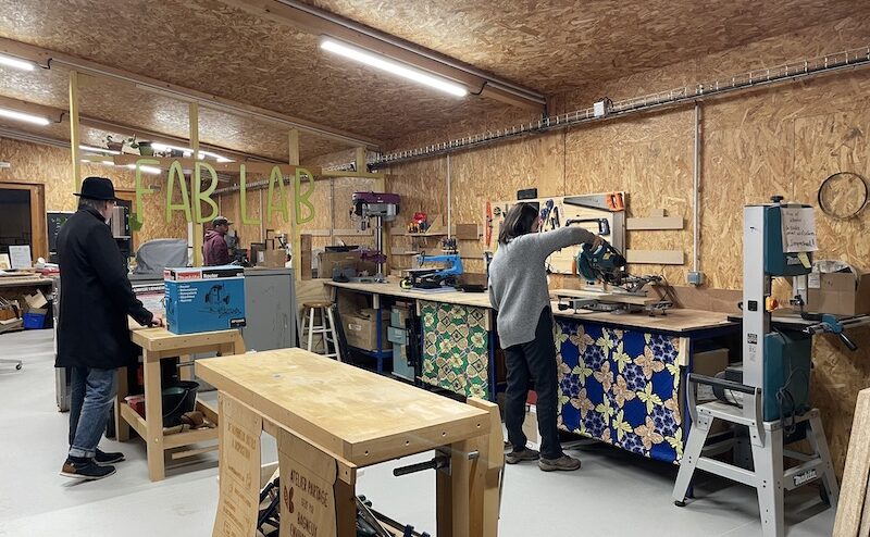 Bienvenue au Fablab du tiers-lieu de la Lisette © Perrine Bontemps