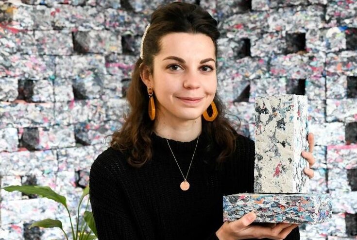 Clarisse Merlet a créé FabBRICK il y a 6 ans. Crédit : MINI