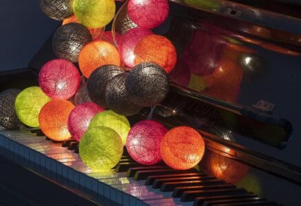 Les guirlandes lumineuses de La Case de Cousin Paul