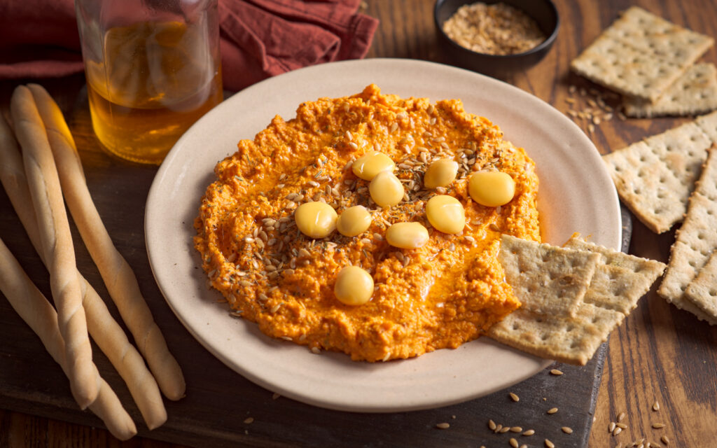 Houmous de lupins aux piquillos - Mon Quotidien Autrement - ©E. Montuclard
