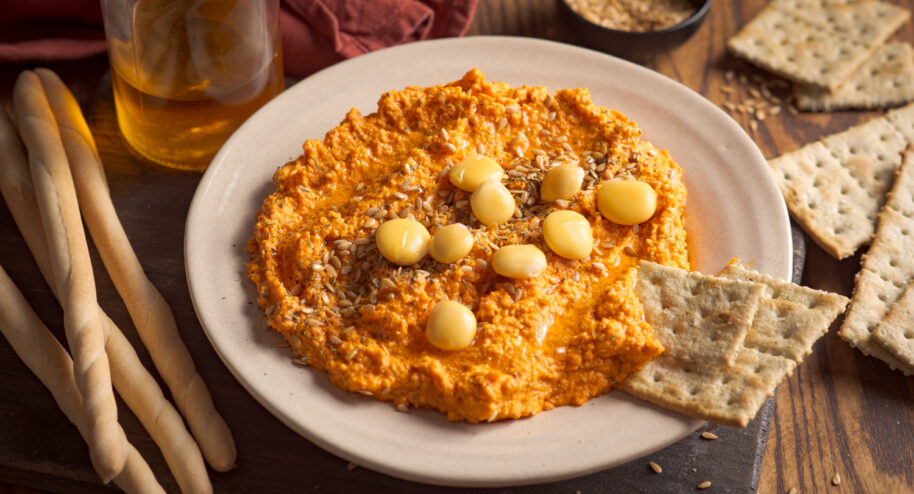 Houmous de lupins aux piquillos - Mon Quotidien Autrement - ©E. Montuclard