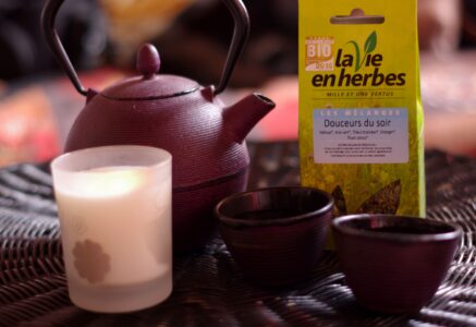 La tisane « Douceurs du soir » de la Vie en Herbes